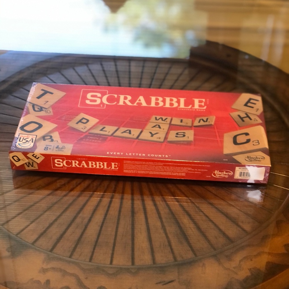 SCRABBLE Game 2013 by Hasbro 2013 Crossword Board Game NEW & Factory sealed!